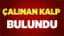 Adana'da çalınan kalp bulundu