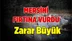 Mersin'i Bu Defa Fırtına Vurdu