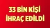 MEB'de 33 Bin Kişi İhraç Edildi