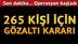 Son dakika...Dev  Operasyon başladı... 265 gözaltı kararı...
