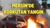 Mersin'de Bir Araç Cayır Cayır Yandı