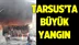 Tarsus'ta Hal Kompleksinde Korkutan Yangın