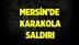 Mersin'de Karakola Ses Bombası Atıldı