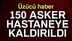 Manisa'da 150 asker yemekten zehirlendi