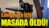 Limonatanın yarısını içti, masada öldü