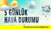 Günlük Hava Durumu Sivas