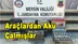 Mersin'de Erdemli'de Akü Hırsızları, Çaldıkları Akülerle Birlikte Yakalandı