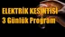 2 Günlük Kesinti Programı: Mersin