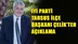 İyi Parti Tarsus İlçe Başkanı M. Tekin Çelik'ten İlk Açıklama
