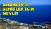 Mersin Aydıncık'ta Şehitler İçin Mevlid-i Şerif