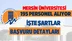 Mersin Üniversitesi 195 Personel Alıyor