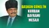 Mersin Gülnar Belediye Başkanı Ahmet Günel'in Kurban Bayramı Mesajı