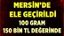 Mersin'de Ele Geçirildi. Piyasa Değeri 150 Bin TL