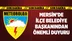 Mersin'de Anamur Belediye Başkanı Mehmet Türe'den 'Fırtına' Uyarısı