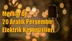 Mersin Elektrik Kesintisi: 20 Aralık Perşembe Günü