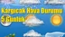 Kargıcak Hava Durumu 5 Günlük