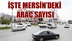 Mersin’de Trafiğe Kayıtlı Araç Sayısı Belli Oldu