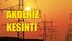 Akdeniz Elektrik Kesintisi 28 Ekim Pazartesi