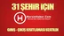 Arasında Adana, Mersin, Hatay ve Antalya'nın da Bulunduğu 31 Şehre Giriş - Çıkış Kısıtlaması 15 Gün Uzatıldı! İçişleri Bakanlığı Genelgeyi Valiliklere Gönderdi