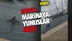 Sessizliğe Bürünen Mersin Marina’da Yunus Balıkları Görüldü