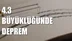 Merkez Üssü Girit Adası Açıkları (Akdeniz) olan 4.3 Büyüklüğünde Deprem Meydana Geldi