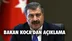 Mersin ve Ülke Genelinde Yılbaşında Dört Gün Kısıtlama Var Mı? Sağlık Bakanı Koca Açıklama Yapıyor! Koca Konuşmasının Sonunda Tabloyu Açıkladı
