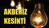 Akdeniz Elektrik Kesintisi 14 Aralık Pazartesi
