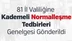 81 İl Valiliğine Kademeli Normalleşme Tedbirleri Genelgesi Gönderildi