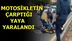 Motosikletlinin Çarptığı Yaya Hastaneye Kaldırıldı