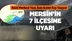 Mersin’in Batı İlçeleri İçin Kuvvetli Yağış Uyarısı Yapıldı