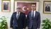 BAŞKAN KARA'DAN MÜDÜR EKİCİ'YE HAYIRLI OLSUN ZİYARETİ