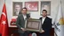 BAŞKAN ALTINSUCU'DAN, BAŞKAN ALDEMİR 'E HAYIRLI OLSUN ZİYARETİ