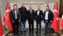 KAYMAKAM AKYÜZ'E MECLİS ÜYELERİ, ERDOĞAN, ŞENDAĞ, YILIK VE AVŞAR'DAN ZİYARET