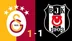Galatasaray İle Beşiktaş, 11 Maç Sonra Berabere Kaldı - İstanbul