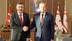 Cumhurbaşkanı Yardımcısı Yılmaz KKTC'de Ersin Tatar ile Bir Araya Geldi