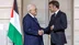 Paris'te Macron ve Abbas, Filistin Devleti'nin Kuruluşu İçin Görüştü