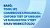 Bartın Üniversitesi TOEFL IBT, Cambridge Linguaskill ve Oxford Testleri için Yetkili Sınav Merkezi Oldu