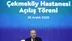 İstanbul'da Sağlık Alanında Yeni Dönem Hakkında Açıklamalar Yapan Erdoğan, "Sağlıkta Farklı Bir Ligin Oyuncusuyuz" Dedi.
