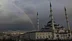 Ankara'da Yağmurun Ardından Kocatepe Camii Üzerinde Gökkuşağı Belirdi