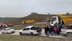 Kurtalan Siirt'te Köylüler Ağır Araçlara Tepki Olarak Yol Kapattı