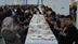 Aydın Büyükşehir Belediyesi'nin düzenlediği iftar sofralarında vatandaşlar dualarla oruç açtı.