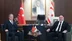 TBMM Milli Savunma Komisyonu Başkanı Hulusi Akar, Lefkoşa'da KKTC Cumhuriyet Meclis Başkanı Ziya Öztürkler ile bir araya geldi.