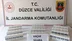 Düzce'de Düzenlenen Operasyonda 177 Bin 400 Kaçak Makaron Ele Geçirildi