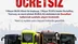 Bursa Büyükşehir Belediyesi, 1 Mayıs Cuma günü ulaşımın ücretsiz olacağını duyurdu.