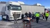 Erzincan-Sivas Kara Yolunda Tır ile Otomobilin Çarpışması Sonucu 2 Kişi Yaralandı