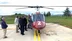 Merzifon Amasya'da Yangın Riskine Karşı Helikopter Görevde