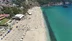 Antalya Alanya'da Haftasonu Yoğunluğu ile Turistler Plajları Doldurdu