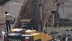 Adıyaman Kahta'da Yıkım Sırasında Beton Bloğu İş Makinesinin Üzerine Düştü