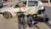 Gaziantep İslahiye'de Motosikletle Otomobilin Çarpışması Sonucu Yaralı Var