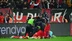 Çorum'da Trendyol 1. Lig Play-Off Yarı Finalinde Çorum FK, Bodrum FK'yı 2-0 ile geçerek finale yükseldi.